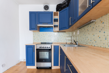 detail kuchyně - Prodej bytu 1+1 v družstevním vlastnictví 33 m², Most