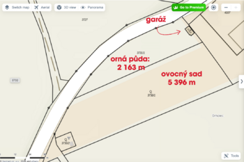 Prodej pozemku 7559 m², Horní Újezd