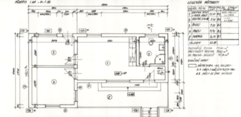 Půdorys - Prodej chaty / chalupy 65 m², Lovosice