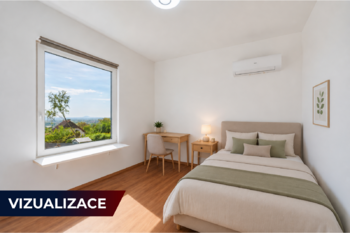Vizualizace - pokoj 1 - Prodej chaty / chalupy 65 m², Lovosice