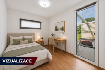 Vizualizace - pokoj 2 - Prodej chaty / chalupy 65 m², Lovosice