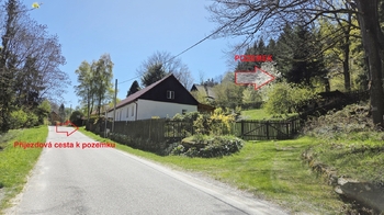 Prodej pozemku 1355 m², Horní Stropnice