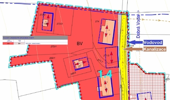 Prodej pozemku 1355 m², Horní Stropnice