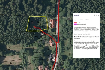 Prodej pozemku 1355 m², Horní Stropnice