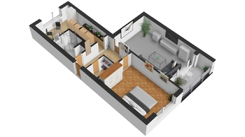 Prodej bytu 2+1 v osobním vlastnictví 59 m², Děčín