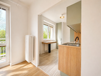 kuchyňský a jídelní kout - Pronájem bytu 3+kk v osobním vlastnictví 60 m², Turnov