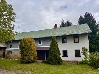 Pohled přední  - Prodej zemědělského objektu 260 m², Brniště