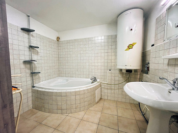 Koupelna v přízemí VIZUALIZACE - Prodej zemědělského objektu 260 m², Brniště