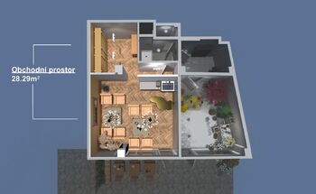 Pronájem obchodních prostor, Praha 3 - Vinohrady