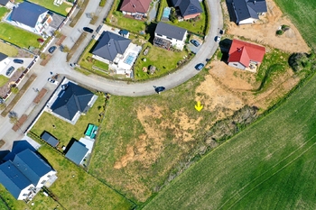 Pohled na pozemek - Prodej pozemku 941 m², Nová Ves pod Pleší