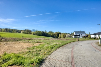 Pohled na pozemek - Prodej pozemku 941 m², Nová Ves pod Pleší