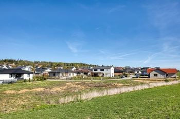 Pohled na pozemek - Prodej pozemku 941 m², Nová Ves pod Pleší