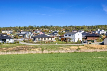 Pohled na pozemek - Prodej pozemku 941 m², Nová Ves pod Pleší