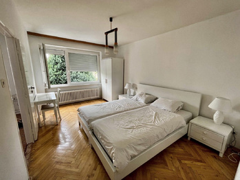 Vizualizace ložnice - Pronájem bytu 3+1 v osobním vlastnictví 81 m², Vyškov