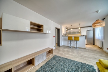 Pohled do kuchyně - Prodej bytu 4+kk v osobním vlastnictví 75 m², Křečhoř