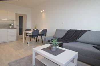 Celý pokoj - Pronájem bytu 1+kk v osobním vlastnictví 27 m², Pohořelice