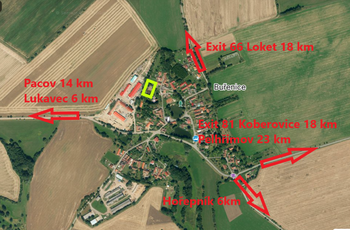 Prodej pozemku 1615 m², Buřenice