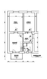 Prodej bytu 2+1 v osobním vlastnictví 68 m², Břeclav