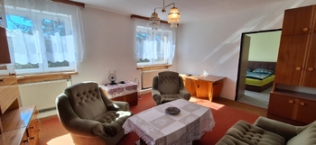 Obývací pokoj  - Pronájem bytu 3+1 v osobním vlastnictví 73 m², Rozstání