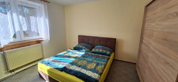 Ložnice - Pronájem bytu 3+1 v osobním vlastnictví 73 m², Rozstání