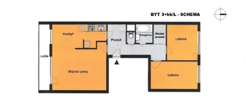 Pronájem bytu 3+kk v osobním vlastnictví 71 m², Praha 5 - Stodůlky