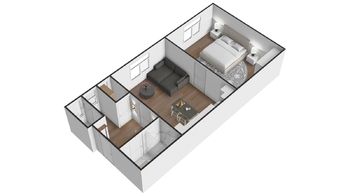 Pronájem bytu 1+1 v osobním vlastnictví 64 m², Písek