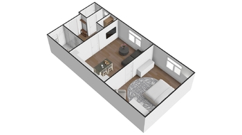 Pronájem bytu 1+1 v osobním vlastnictví 64 m², Písek