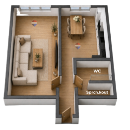 Pronájem bytu 1+1 v osobním vlastnictví 37 m², Havířov