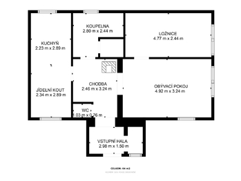 Prodej chaty / chalupy 98 m², Vacov