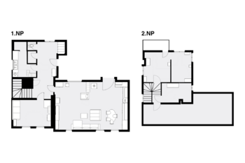 půdorys - Prodej domu 120 m², Janov