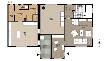 Prodej nájemního domu 200 m², Blatno