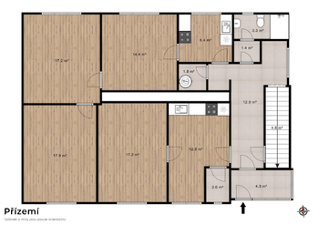 Pronájem domu 196 m², Praha 6 - Lysolaje