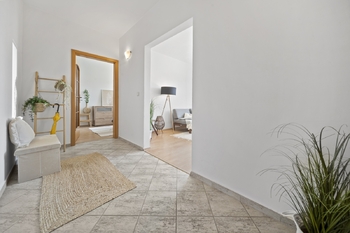 hala-ložnice - Prodej bytu 2+kk v osobním vlastnictví 44 m², Brno