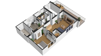 Prodej bytu 3+1 v osobním vlastnictví 71 m², Praha 6 - Suchdol