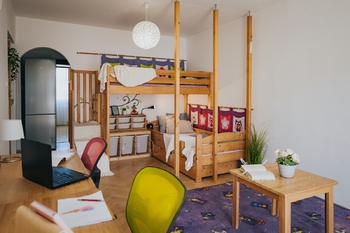 dětský pokoj postele - Prodej bytu 2+1 v osobním vlastnictví 57 m², Velké Meziříčí