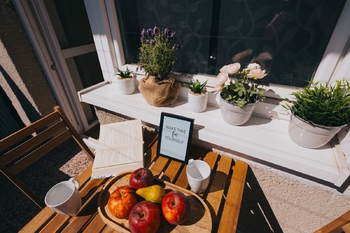 balkon  - Prodej bytu 2+1 v osobním vlastnictví 57 m², Velké Meziříčí