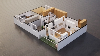 Prodej bytu 3+1 v osobním vlastnictví 72 m², Praha 5 - Hlubočepy