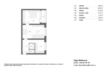 Prodej bytu 2+1 v osobním vlastnictví 51 m², Ostrava