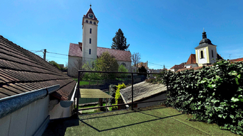Výhled z horní terasy - Prodej domu 76 m², Vlašim