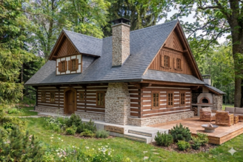 vizualizace - Prodej chaty / chalupy 160 m², Kounov