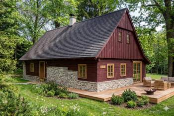 vizualizace - Prodej chaty / chalupy 160 m², Kounov