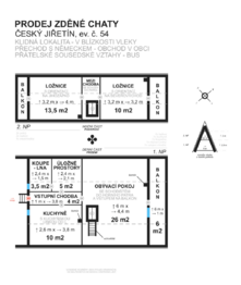 Prodej chaty / chalupy 65 m², Český Jiřetín