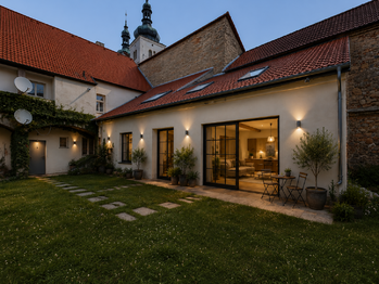 vizualizace venkovního bytu - Prodej domu 414 m², Březnice