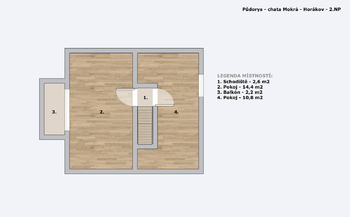 Prodej chaty / chalupy 81 m², Mokrá-Horákov