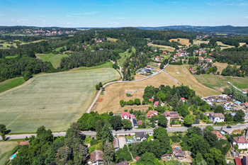 Pozemek 3.089 m2 - pohled z jihu - Prodej pozemku 3089 m², Nespeky