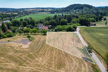 Pozemek 3.089 m2 - pohled ze severu - Prodej pozemku 3089 m², Nespeky