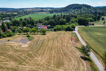 Pozemek 3.089 m2 - pohled ze severu - Prodej pozemku 3089 m², Nespeky