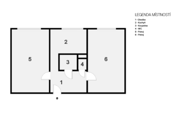 Prodej bytu 2+1 v osobním vlastnictví 55 m², Ostrava