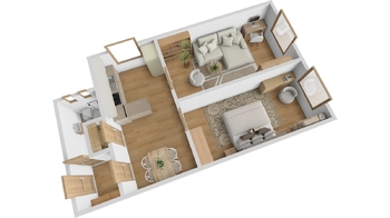 Prodej bytu 2+1 v osobním vlastnictví 53 m², Plzeň