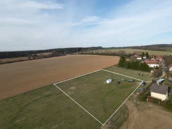 Prodej pozemku 2501 m², Čerňovice
